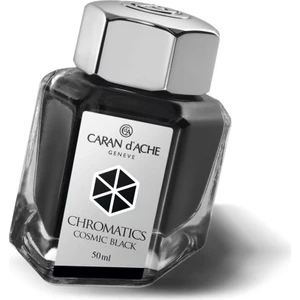Caran d'Ache Şişe Mürekkep Cosmic Black 50ml