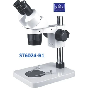 St6024-B1 Binoküler Üstten Ring Led Aydınlatmalı Stereo Mikroskop-40X