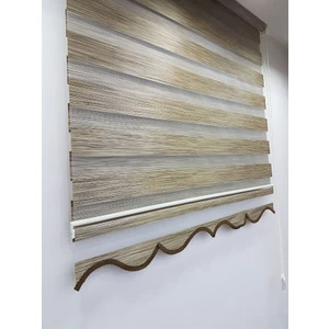 Bambu Stor Zebra Perde Kahve MZ494 100 x 260 cm