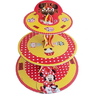 Minnie Mouse Cupcake Kek Standı