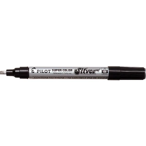 Paint Marker - Gümüş Kesik Uç