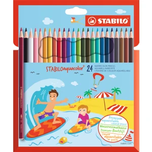Aquacolor Sulandırılabilir Kuru Boya Kalemi 24'lü Paket