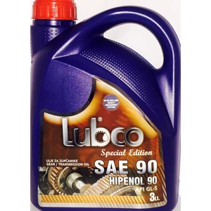 Lubco 90 Numara Asansör Dişli Yağı 3 Lt