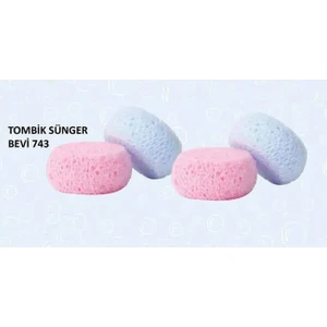Bebek Banyo Tombik Banyo Süngeri Pembe