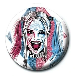 Pyramid International Rozet Suicide Squad Harley Quinn Tattoo