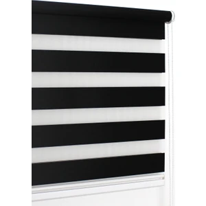 Siyah Eko Zebra Perde