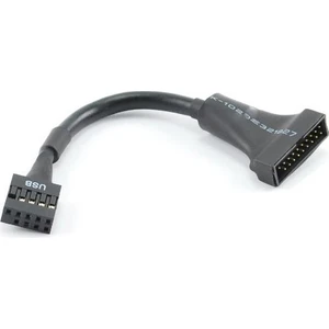 Anakart Girişli Usb 2.0 9-Pin Female  Usb 3.0 20-Pin Male Dönüştürücü - 10Cm