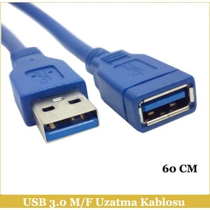 Usb 3.0 A-A Male To Female Uzatma Kablosu - 50Cm