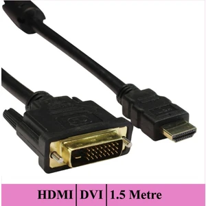 Hdmı To Dvı Kablo - Hdmı M / Dvı (24+1) M - 1.5 Metre