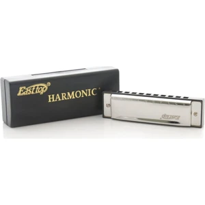 East Top T10-3 Mızıka 10 Holes C Tune Octave Harmonica Chromatic Mouth Organ