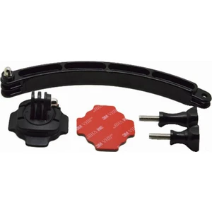 Gopro Uyumlu Uzatma + 360 Derece Dönen Kask Aparatı + Vidaları