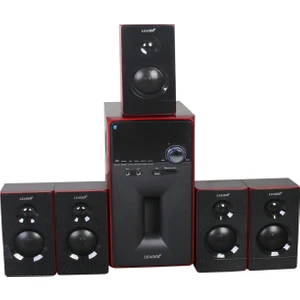 H-6805 Sd/Mmc/Usb/Fm/BT Uzaktan Kumandalı 5+1 Ses Sistemi