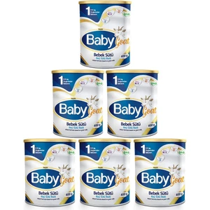 Baby Goat 1 Keçi Sütü Bazlı Bebek Sütü 400 gr - 6'lı