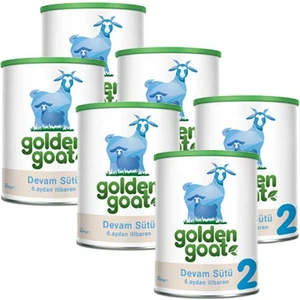 Golden Goat 2 Keçi Sütü Bazlı Devam Sütü 400 gr - 6'lı