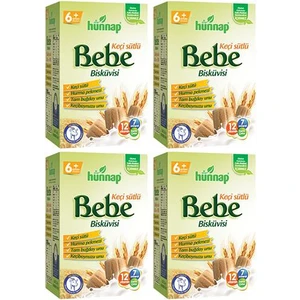 Keçi Sütlü Bebe Bisküvisi 400 gr - 4'lü