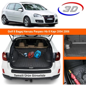 Golf 5 Bagaj Havuzu Paspası Hb 5 Kapı 2004 2008