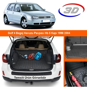 Golf 4 Bagaj Havuzu Paspası Hb 5 Kapı 1998 2004
