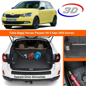 Fabia Bagaj Havuzu Paspası Hb 5 Kapı 2008 Sonrası