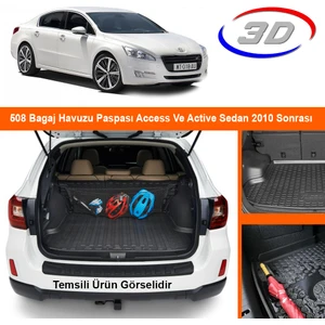 508 Bagaj Havuzu Paspası Access Ve Active Sedan 2010 Sonrası