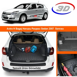 Astra H Bagaj Havuzu Paspası Sedan 2007  Sonrası