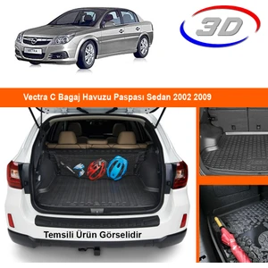 Vectra C Bagaj Havuzu Paspası Sedan 2002 2009