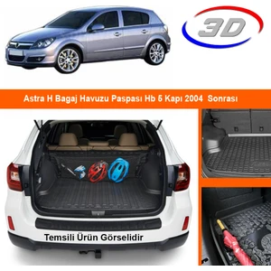 Astra H Bagaj Havuzu Paspası Hb 5 Kapı 2004 Sonrası