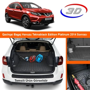 Qashqai Bagaj Havuzu Teknablack Edition Platinum  2014 Sonrası