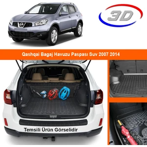 Qashqai Bagaj Havuzu Paspası Suv 2007 2014