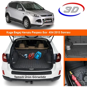 Kuga Bagaj Havuzu Paspası Suv 4X4 2013 Sonrası
