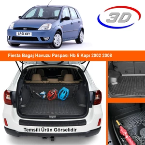 Fiesta Bagaj Havuzu Paspası Hb 5 Kapı 2002 2008