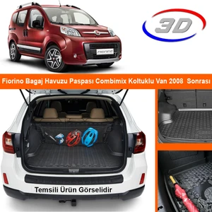 Fiorino Bagaj Havuzu Paspası Combimix Koltuklu Van 2008 Sonrası