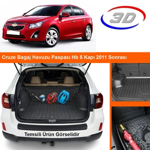 Cruze Bagaj Havuzu Paspası Hb 5 Kapı 2011 Sonrası