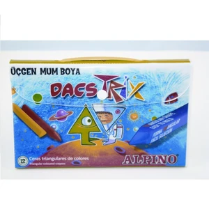 Alpıno Mum Boya 12Li Dacstrıx Üçgen Da-25