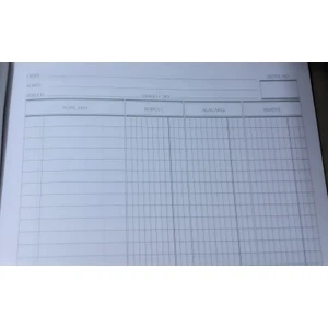 Cari Hesap Defteri 20X28 Cm Dik 320 Yaprak
