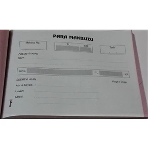 Para Makbuzu Mini Otokopili 2 Nüsha 6 lı Paket