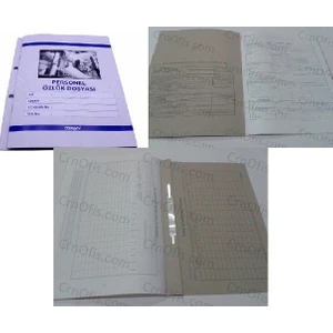 Personel Özlük Dosyası 25 Li Paket