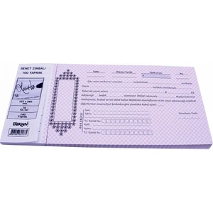 Senet Zımbalı 100 Yaprak