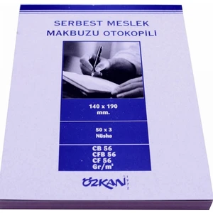 Serbest Meslek Makbuzu Otokopili 3 Nüsha