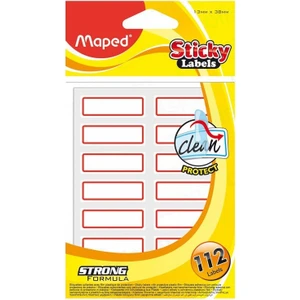 Yapışkanlı Ayraç Etiket 13X38Mm 112 Li 774810