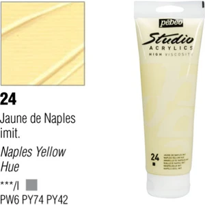 Studio Akrilik Boya 100 Ml Naples Yellow -24
