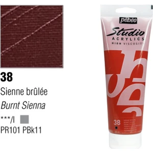 Studio Akrilik Boya 100 Ml Burnt Sienna -38