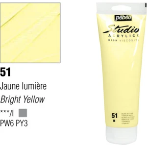 Studio Akrilik Boya 100 Ml Bright Yellow -51