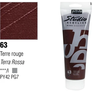 Studio Akrilik Boya 100 Ml Terra Rossa -63
