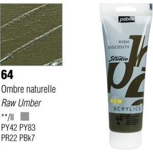 Studio Akrilik Boya 100 Ml Raw Umber -64