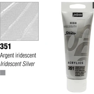 Studio Akrilik Boya 100 Ml İridescent Silver -351
