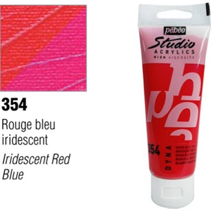 Studio Akrilik Boya 100 Ml İridescent Red-Blue -354