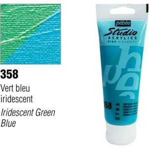 Studio Akrilik Boya 100 Ml İridescent Green- Blue -358