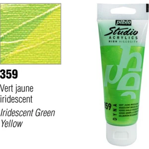 Studio Akrilik Boya 100 Ml İridescent Green- Yellow -359