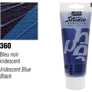 Studio Akrilik Boya 100 Ml İridescent Blue-Black -360