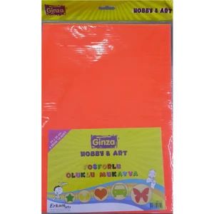 Fosforlu Oluklu Mukavva 24X34Cm 10 Lu Paket